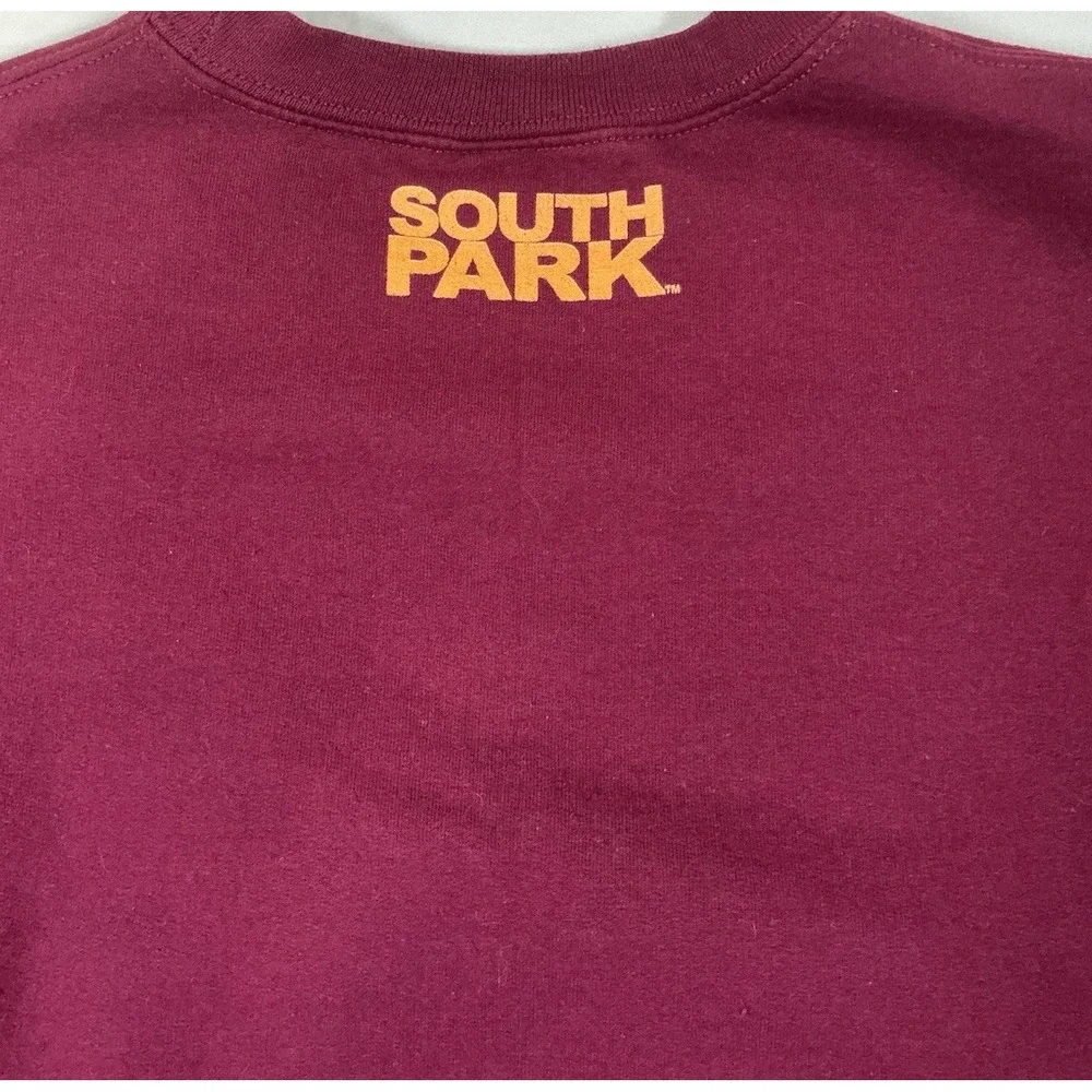 H&M South Park Fleece Crewneck Sweatshirt Relaxed Y2K Fit Adult Front Back